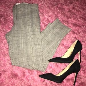 H&M Plaid Trouser Pants